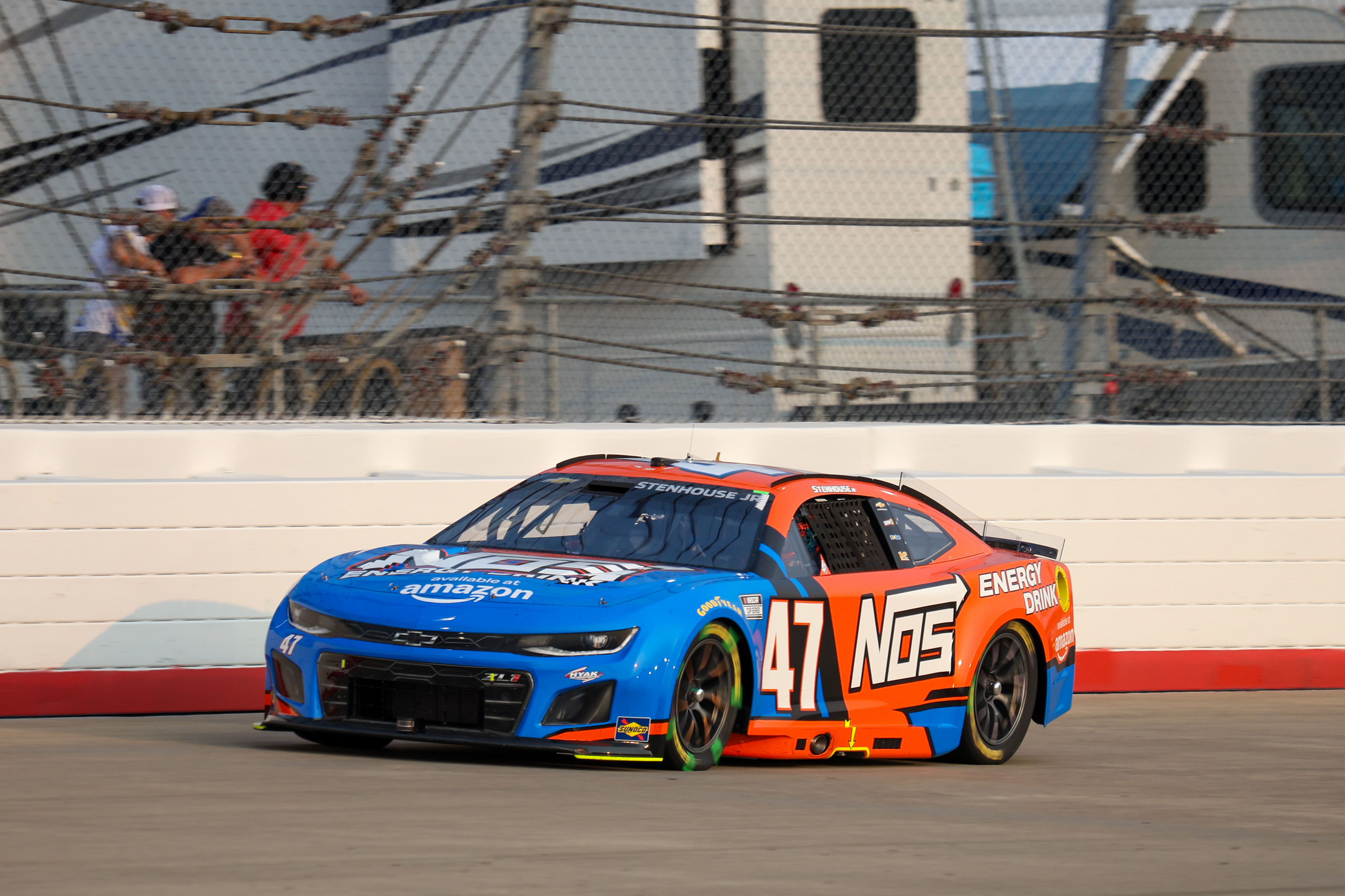 Ricky Stenhouse Jr. drives the #47 Chevrolet Camaro for Hyak Motorsports - Source: Imagn